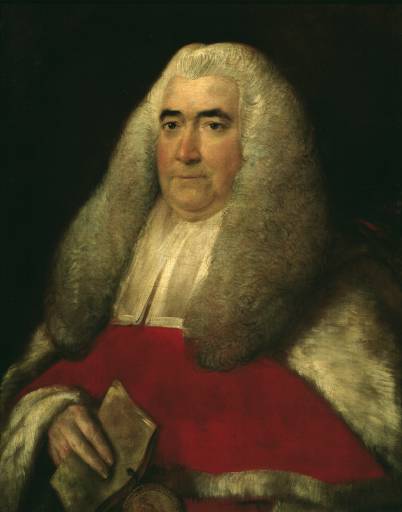 Sir William Blackstone: a 1780s lawyer.