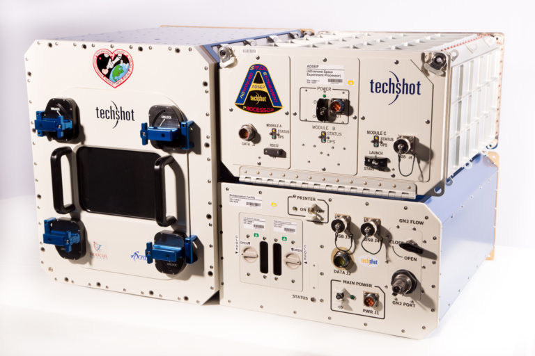 The 3D BioFabrication Facility (BFF) bioprinter. Photo via Techshot.