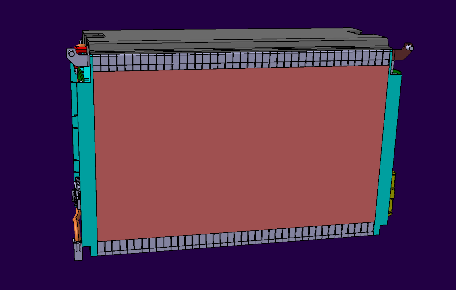 Test-ready pouch cell battery pack prototype. Image via CRP.