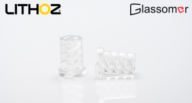 Lithoz和Glassomer推出LithaGlass。图片来自Lithoz。